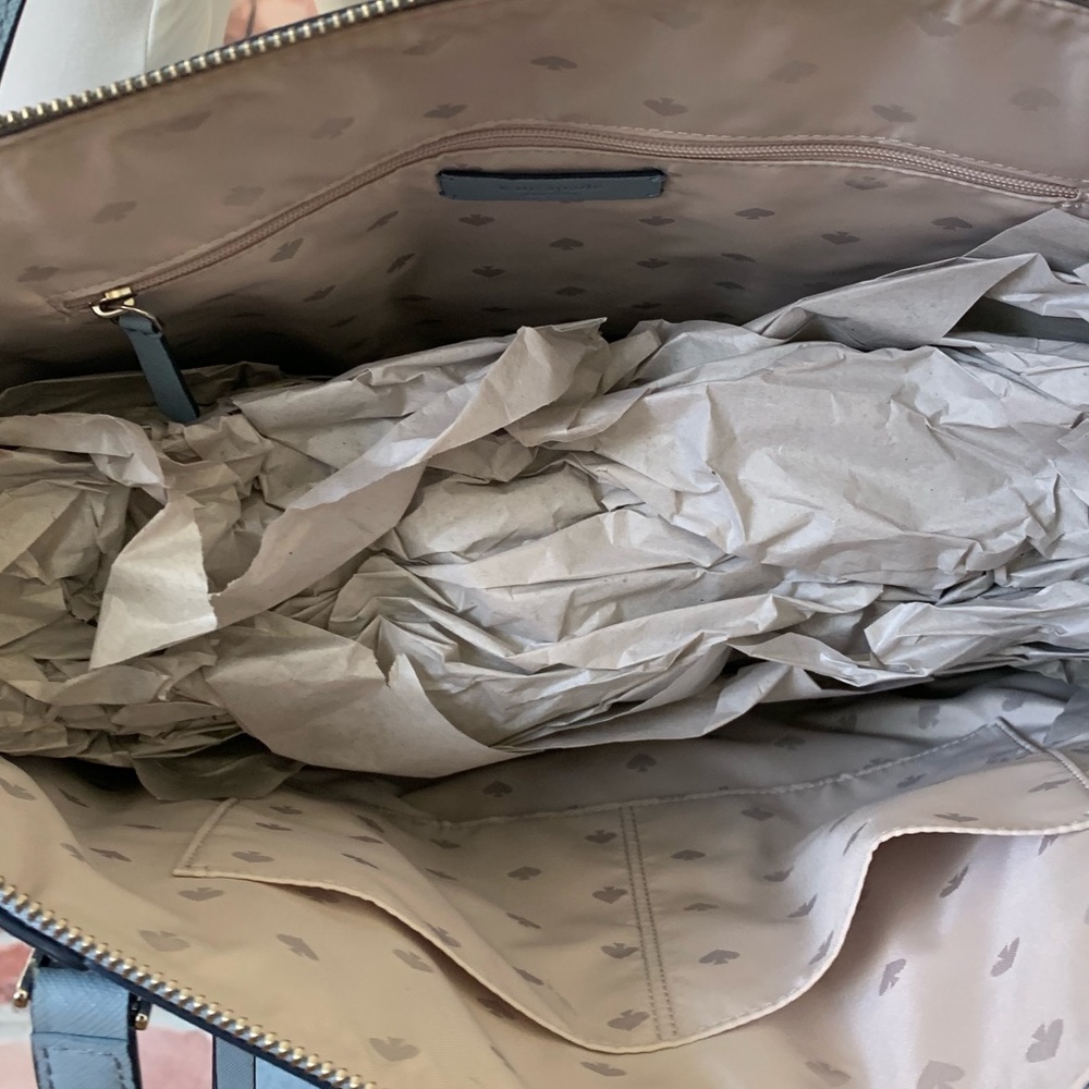 Kate spade LARGE Cameron pocket tote DAWN BLUE BAG - Picture 8 of 8